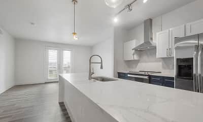 Kitchen, The Lofts at West 7th, 0