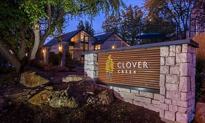 Community Signage, Clover Creek Apartments, 2