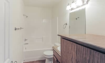 Bathroom, Fox Valley Apartments, 2