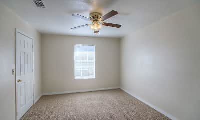 carpeted empty room with natural light and a ceiling fan, Spurlock North Apartments, 2