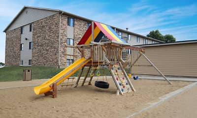 Playground, Cleveland Heights Apartments, 0