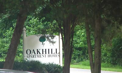 Community Signage, Oakhill Apartments, 0