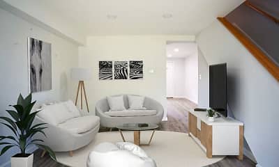 Living Room, Dutch Village Townhomes & Apartments, 0