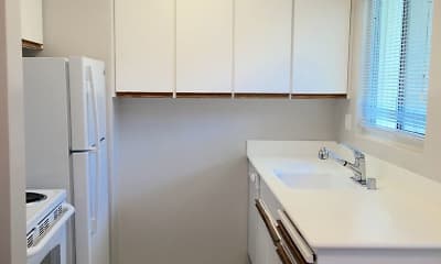 Kitchen, The Pines Apartments, 1