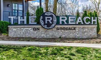 Community Signage, The Reach Apartments, 2