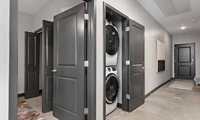 laundry area featuring separate washer and dryer, Flashcube, 2