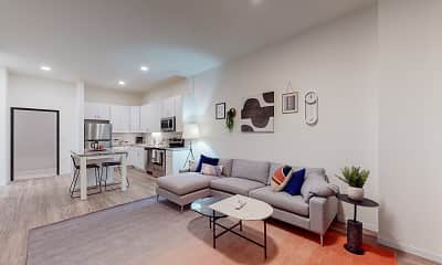 Living Room, The Bessemer at Seward Commons, 1