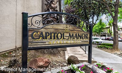 Community Signage, Capitol Manor, 0