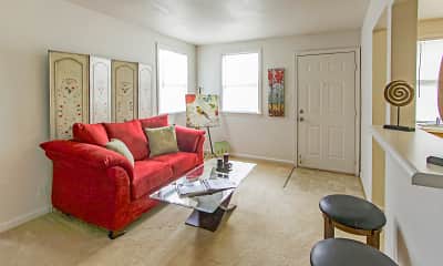 Living Room, Sterling Oaks, 1
