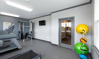 Fitness Weight Room, Moonlight, 2