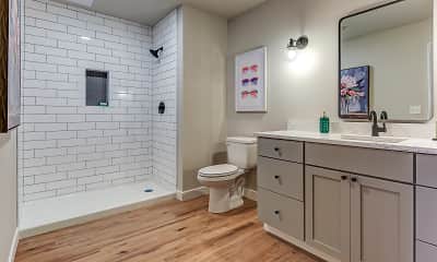 Bathroom, Playbill Flats, 2