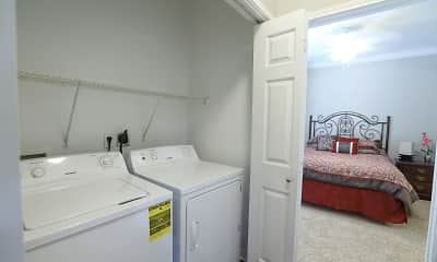 laundry area with carpet and separate washer and dryer, Cypress Pointe, 2
