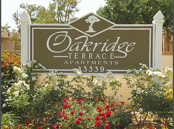 Oak Ridge Terrace Apartments For Rent Lancaster Ca