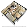 3D Furnished