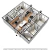 3D Furnished