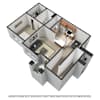 3D Furnished