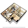 3D Furnished