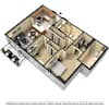 3D Furnished