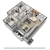 3D Furnished