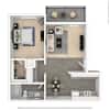 3D Furnished