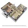 3D Furnished