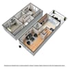 3D Furnished