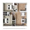 3D Furnished