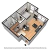 3D Furnished