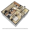 3D Furnished