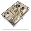 3D Furnished
