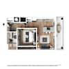 3D Furnished