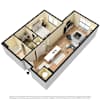 3D Furnished