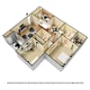 3D Furnished