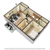 3D Furnished