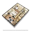 3D Furnished
