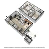 3D Furnished