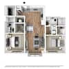 3D Furnished