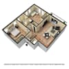 3D Furnished