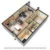 3D Furnished