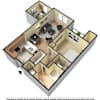 3D Furnished