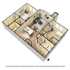 3D Furnished