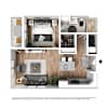 3D Furnished