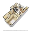3D Furnished