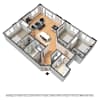 3D Furnished