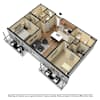 3D Furnished