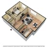 3D Furnished