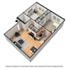 3D Furnished