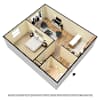 3D Furnished