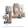 3D Furnished