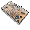 3D Furnished